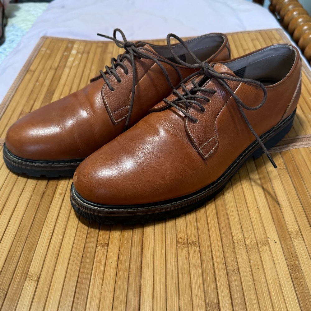 GH Bass&Co Leather Lace Up Oxfords